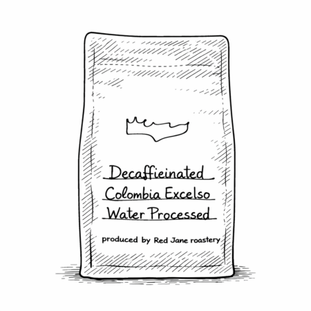 Decaffeinated Colombia Excelso Water Processed