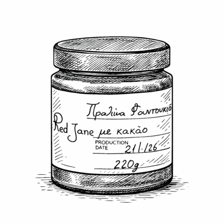 Πραλίνα Φουντουκιού με Κακάο